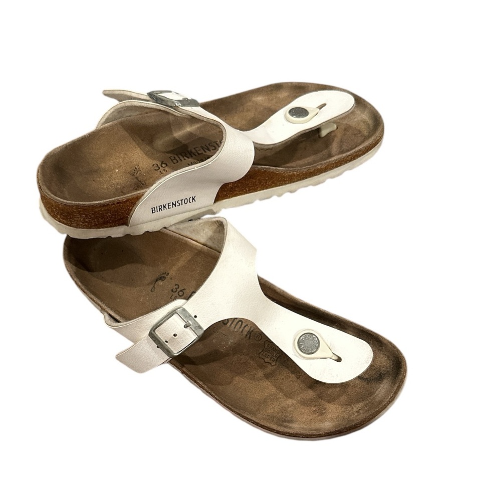 Birkenstock White Sandals